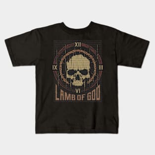 Lamb of God Vintage Skull Kids T-Shirt